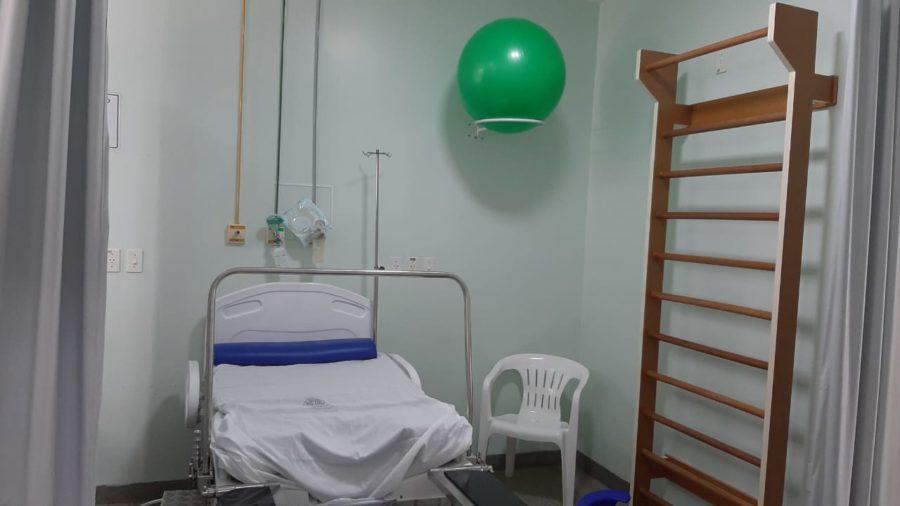 Leito preparado o parto