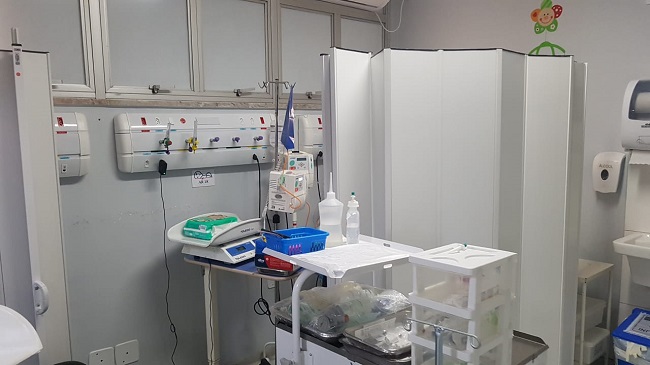 Isolamento garante mais segurança para pacientes e colaboradores
