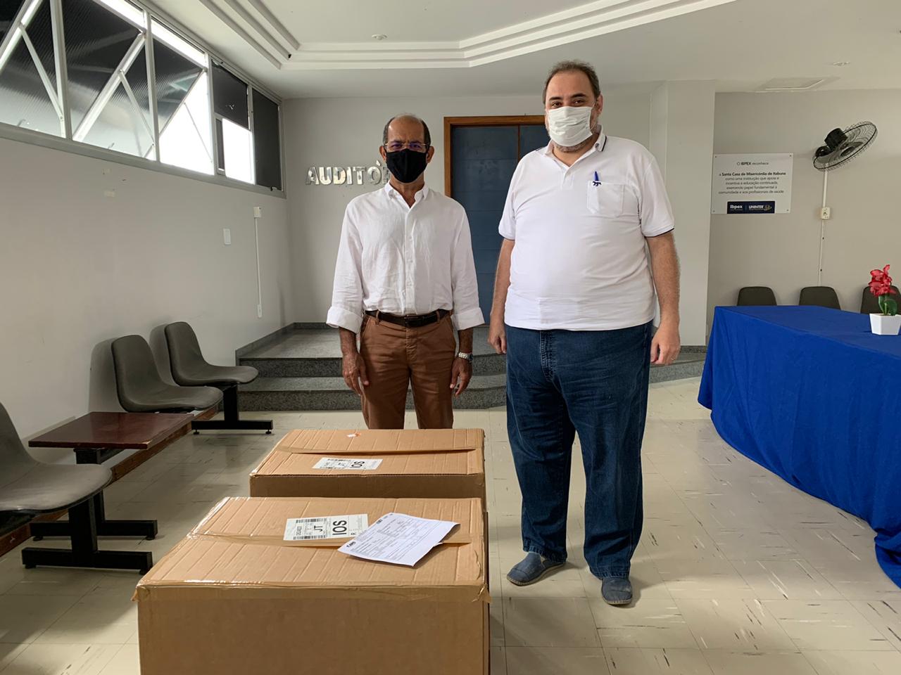 Instituto Arapyaú doou inaladores para a SCMI