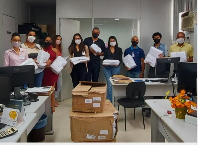 SCMI recebe doações de tolha de banho