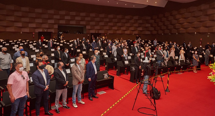 Convidados acompanharam a entrega da comenda e apresentação do projeto do São Lucas||Fotos Pedro Augusto