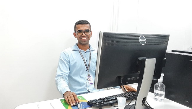 O coordenador de Atendimento e Internação do HCMF, Mateus Jesus Santos.