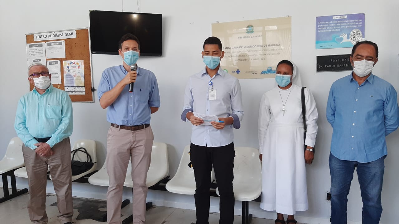 coordenador do Serviço de Nefrologia da SCMI, Rodolfo Silva Nascimento.