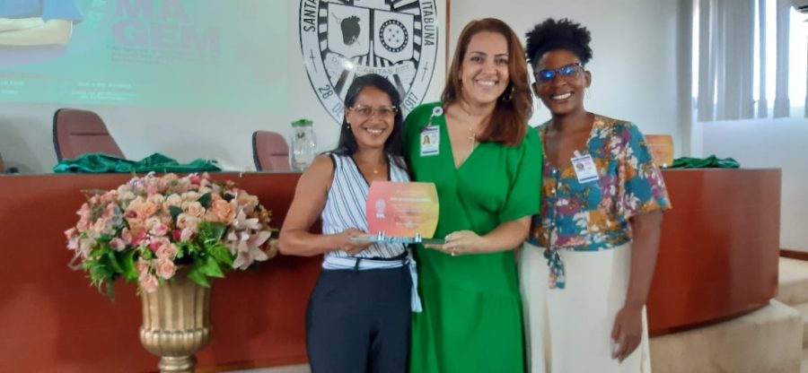 Rita, Lu e nova funcionária