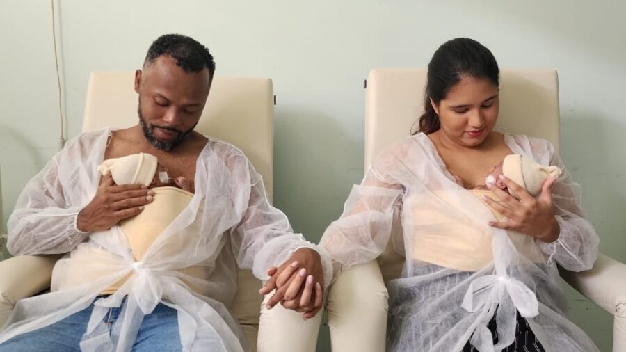 Casal Beto e Caroline